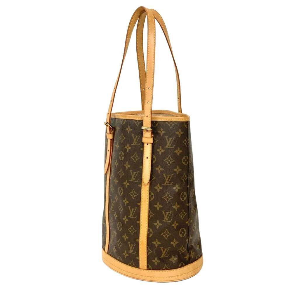 LOUIS VUITTON Brown Monogram Canvas Tote Bag - Picture 2 of 12
